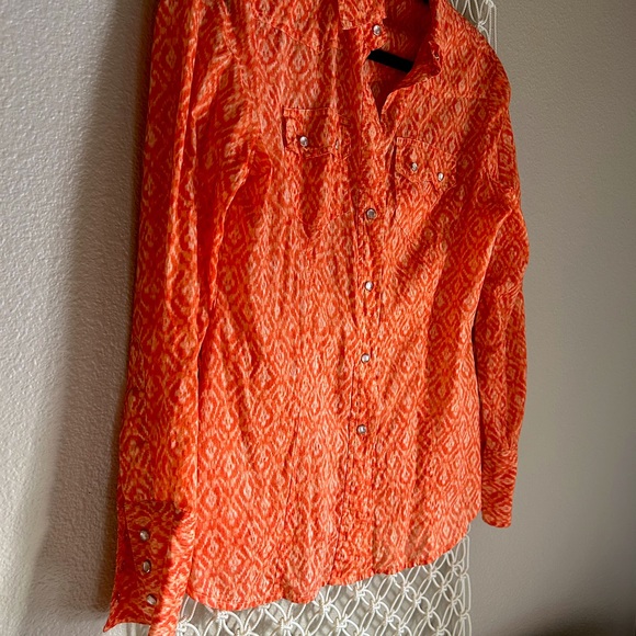 Michael Kors Western Style Button Up - Size 6 - Picture 6 of 6